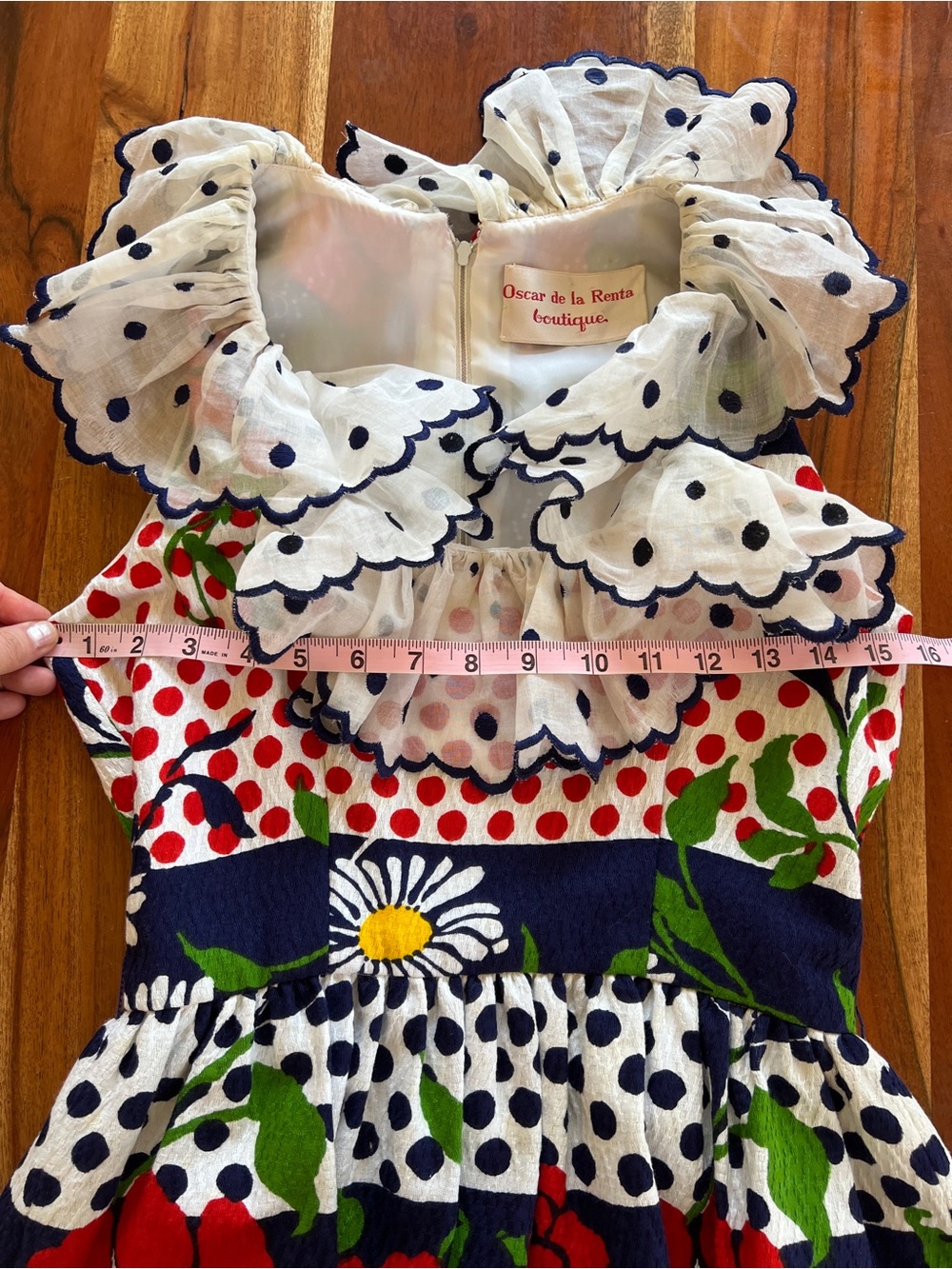 Vintage Oscar De La Renta mini dress - Picture 6 of 10